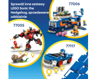 LEGO SONIC 77118 Silver w samochodzie kontra Knuckles w monster t - 1473587 - zdjęcie 4